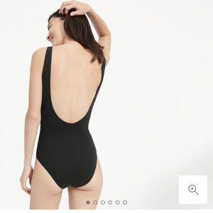 Everlane Tank Bodysuit Open Back